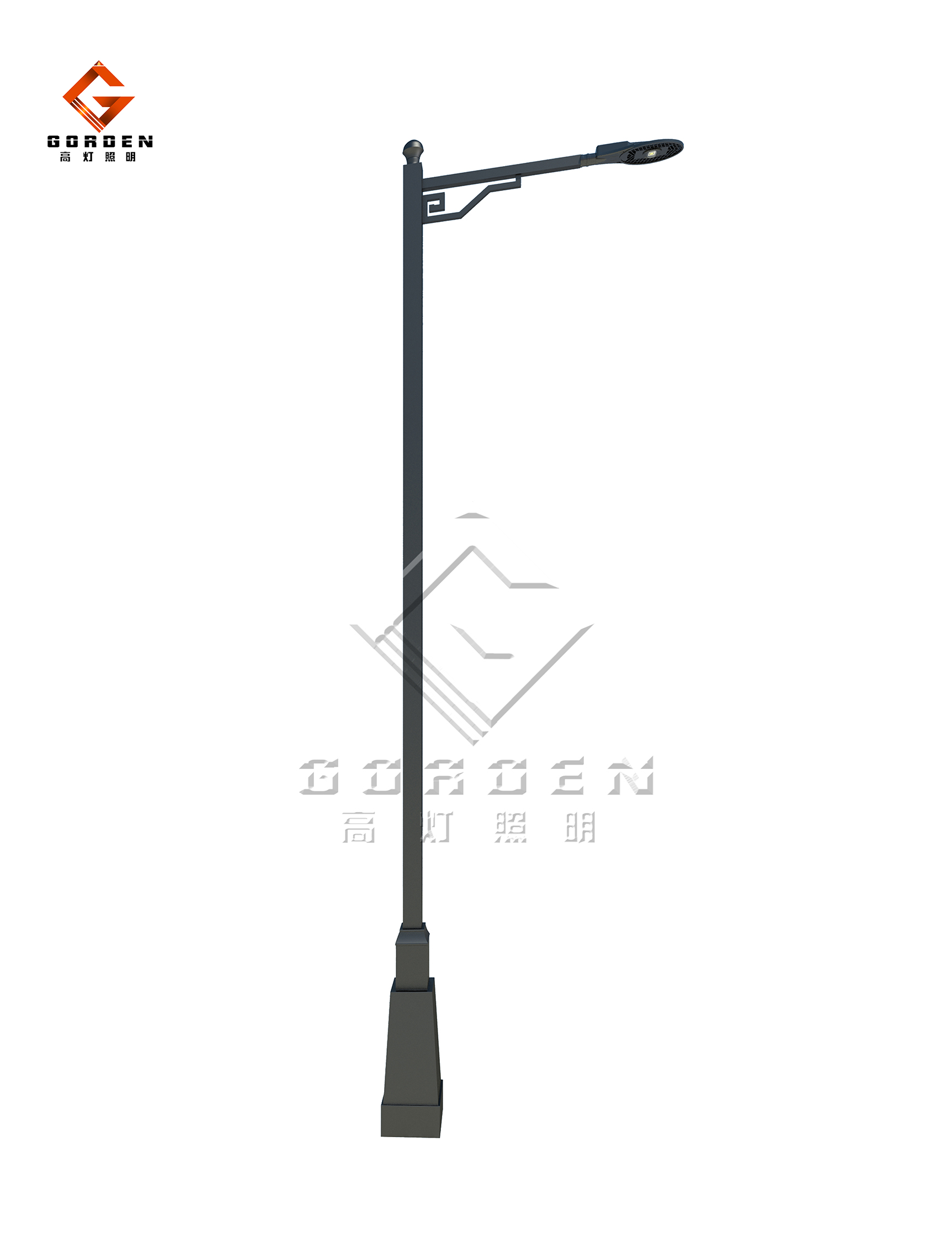 GD-X04 LED现代路灯