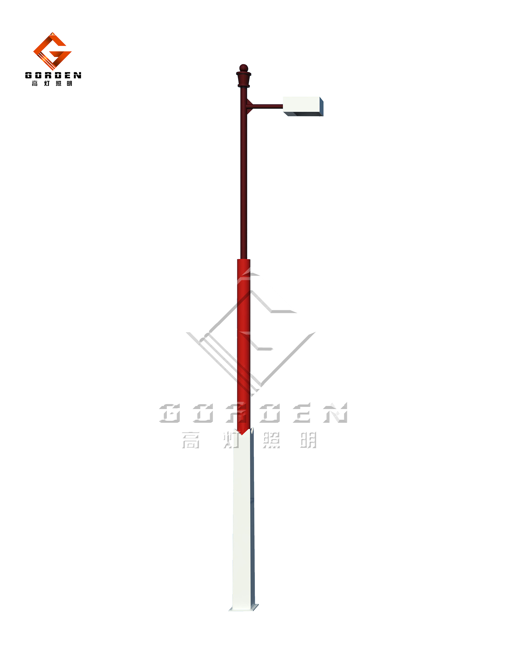 吕梁GD-X010 LED现代路灯