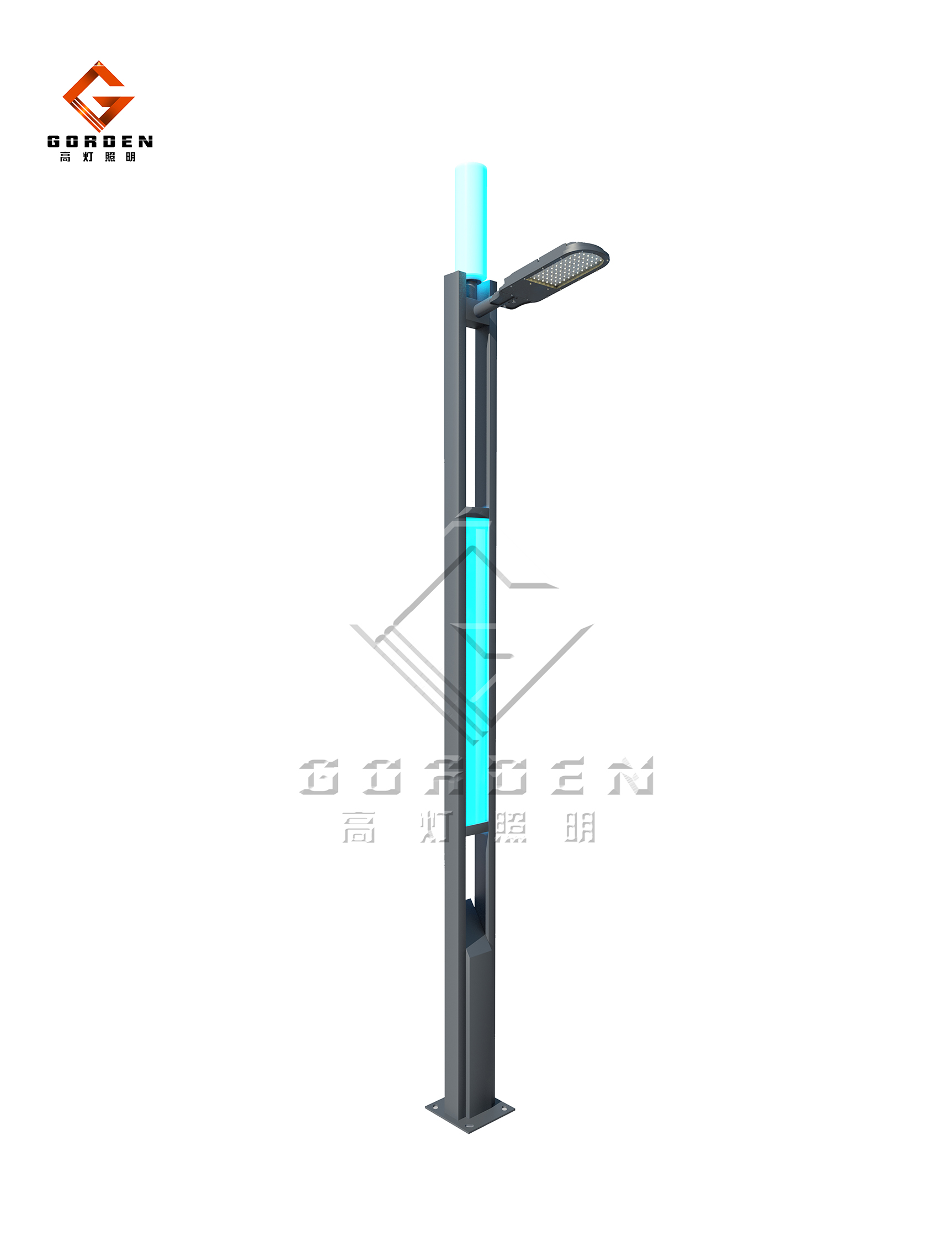 浙江GD-X012 LED现代路灯
